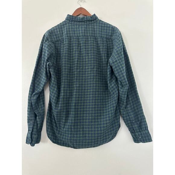 J. Crew Mercantile Plaid Fleece Shirt sz Medium - Picture 2 of 4